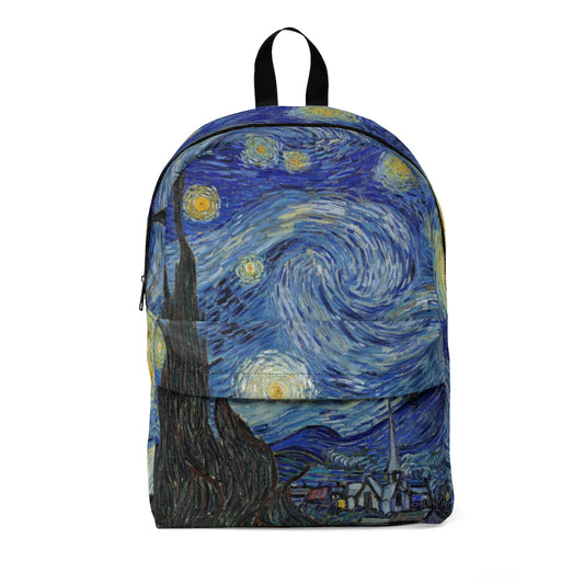 Starry Night  - Vincent Van gogh Backpack