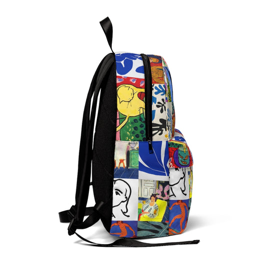 Matisse Backpack - Expressionism Collage