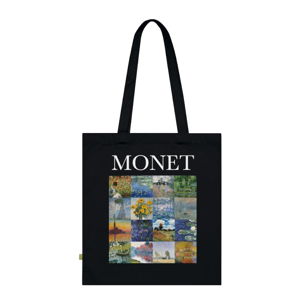 Claude Monet Tote Bag, Aesthetic Tote Bag, Tote Bag Pattern
