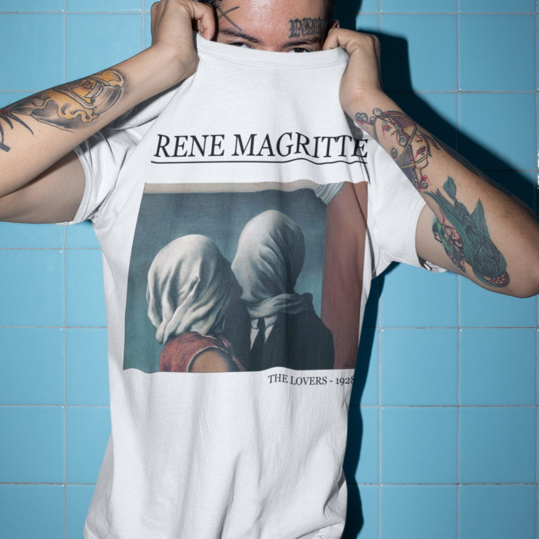 Rene Magritte Shirt - The Lovers